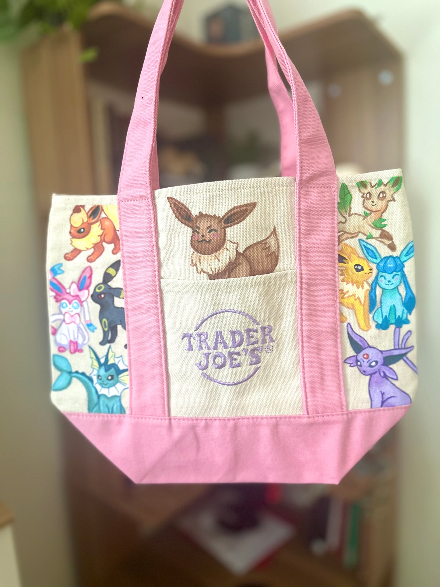 Custom Mini Tote Bag Commission BLUE