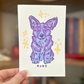 Stylized Colorful Pet Portrait Illustration