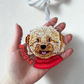 Custom Hand Painted Pet Portrait Acrylic Ornament