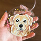 Custom Hand Painted Pet Portrait Acrylic Ornament