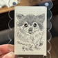 Mini Pet Portrait Magnet